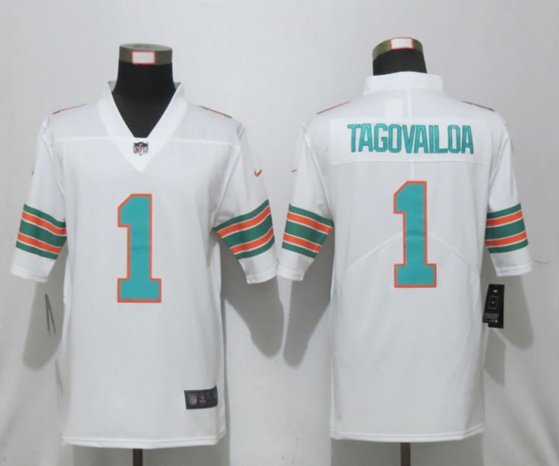 Nike Miami Dolphins 1 Tagovailoa White 2nd Alternate Vapor Untouchable Limited Jersey,We sell and wholesale Nike Miami Dolphins 1 Tagovailoa White 2nd Alternate Vapor Untouchable Limited Jersey on line form chian!